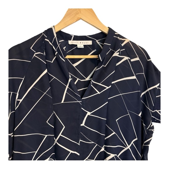 Loyal Hana Women's Small Sheer MATERNITY Coverup Nautical Nursing Mom Dress - Picture 3 of 8